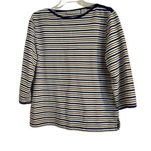 Drapers & Damon's Women’s Striped Shirt - Size M multi colored